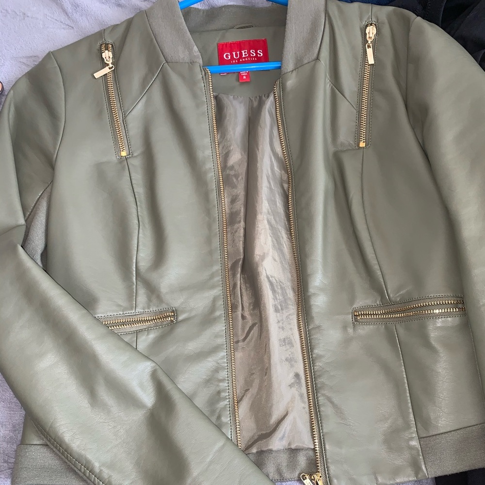 Leather jacket